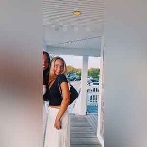 Hollister black bodysuit